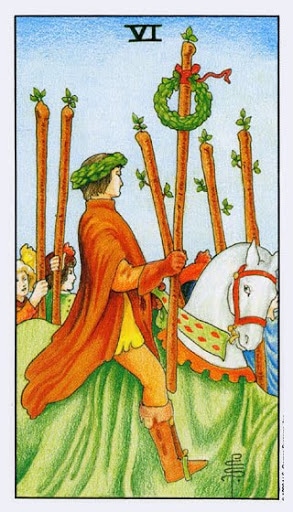 Ý Nghĩa Lá Bài Six of Wands Trong Tarot