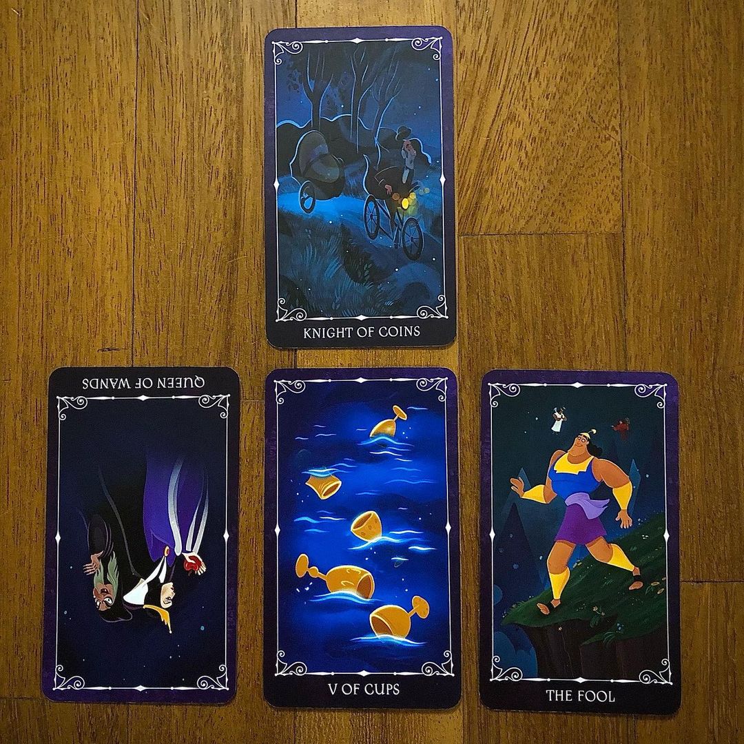 Disney Villains Tarot Cards