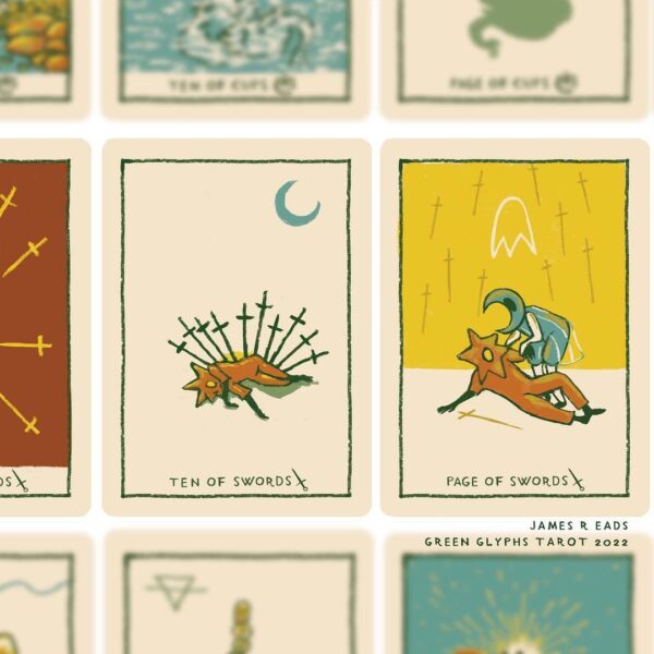 Green-Glyphs-Tarot-10-600×600
