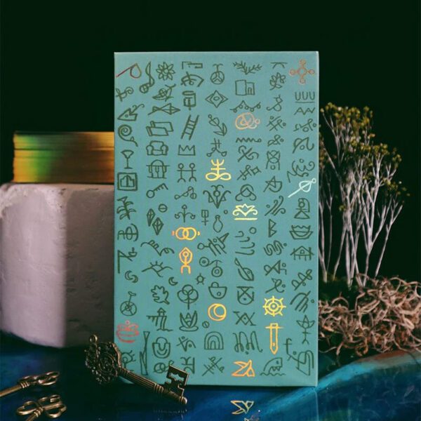 Green-Glyphs-Tarot-7-600×600
