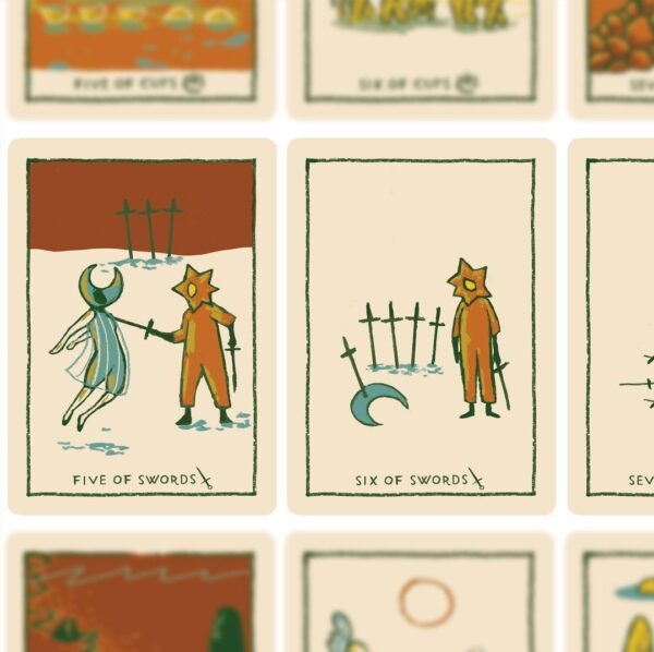 Green-Glyphs-Tarot-8-600×598